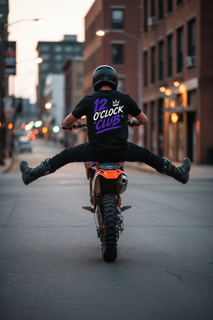 12' OCLOCK CLUB T-SHIRT