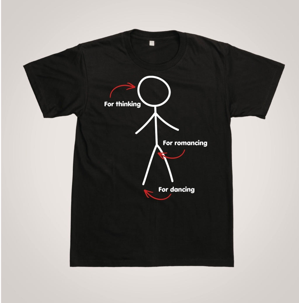 THINKING ROMANCING & DANCING T-SHIRT