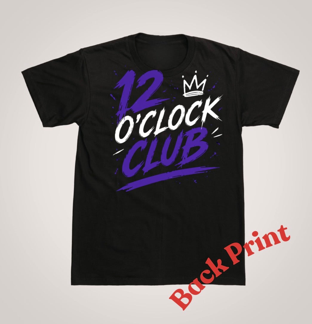 12' OCLOCK CLUB T-SHIRT