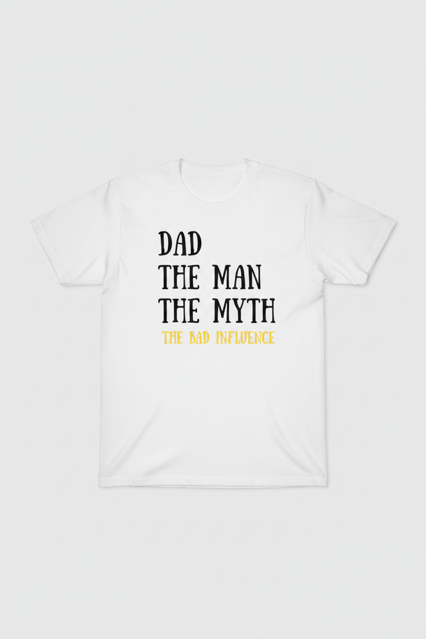 Dad – The Bad Influence (White)