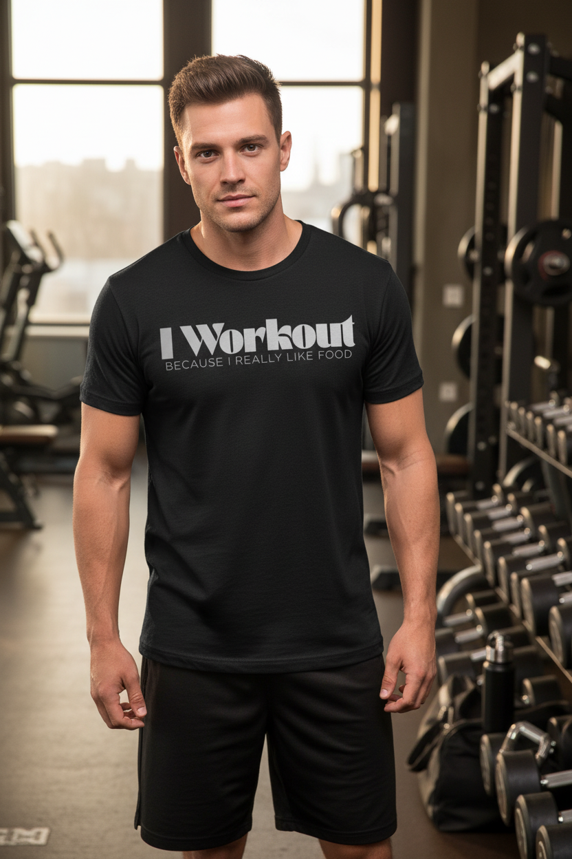 I WORKOUT T-SHIRT