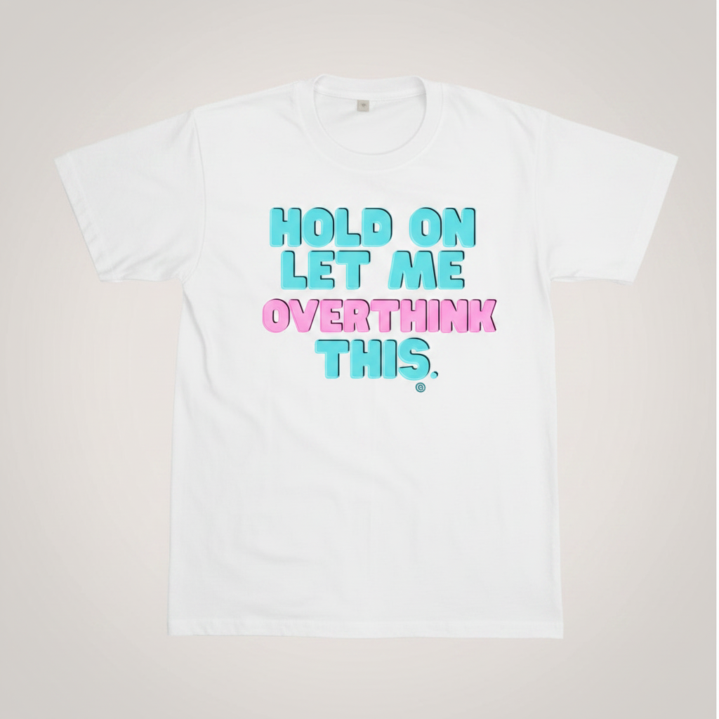 OVERTHINK T-SHIRT in White