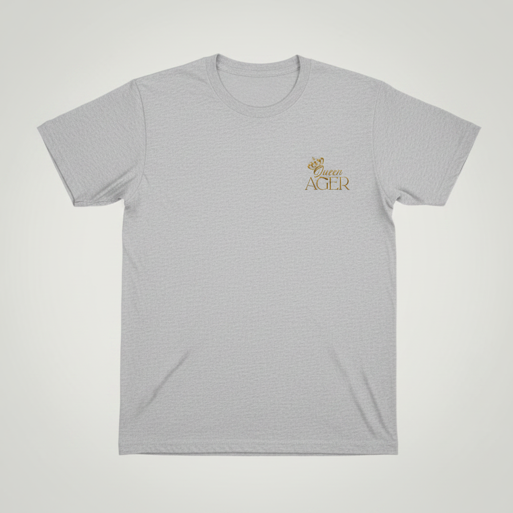 QUEEN AGER T-Shirt Light Grey