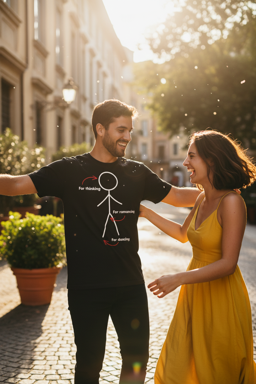 Thinking Romancing & Dancing - Lifestyle Shot